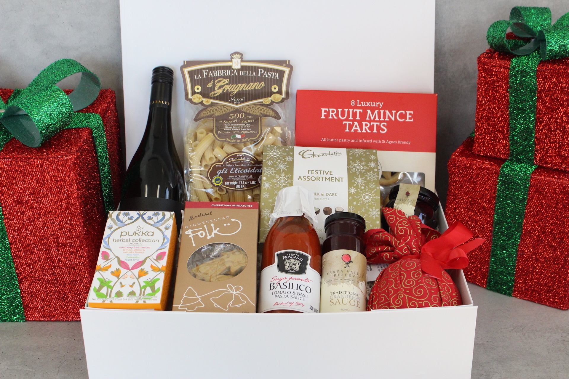 food holiday gift boxes