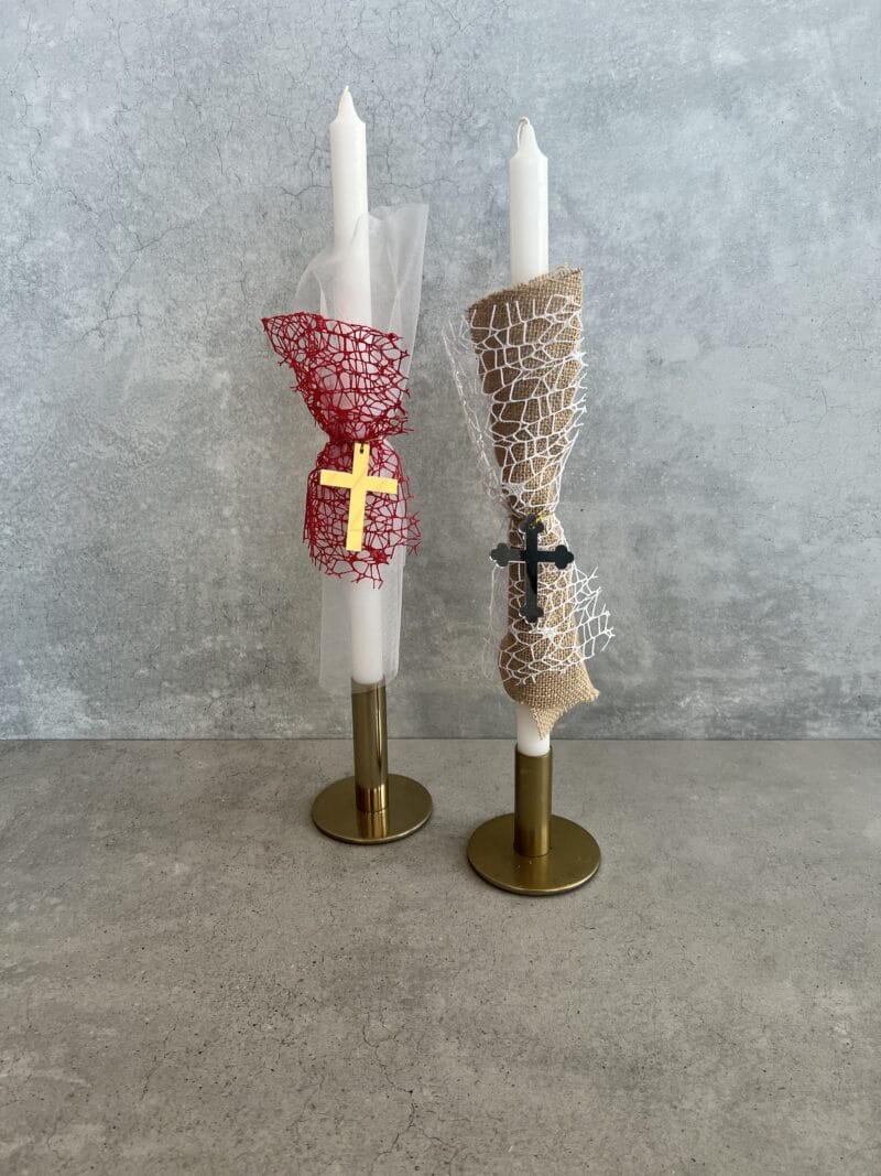 Mirror Cross Candles
